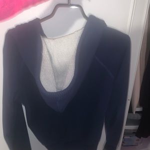 Blue American Eagle AE zip up sweater / hoodie